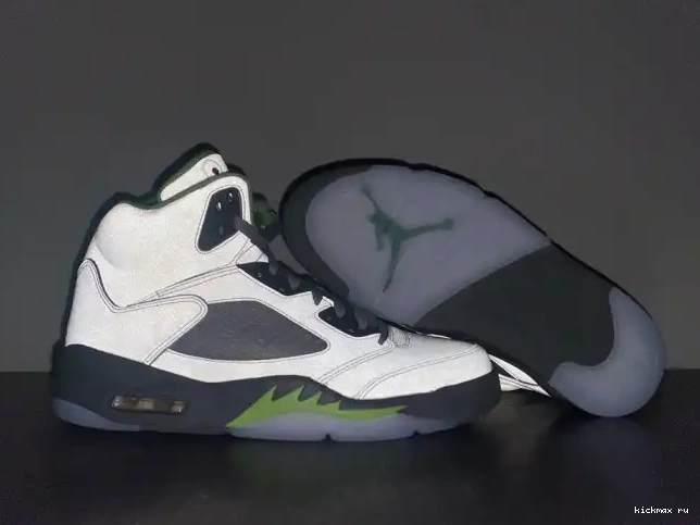 Cheap Kickmax DM9014-003 Bean (2022) Retro Jordan 5 Green 0417